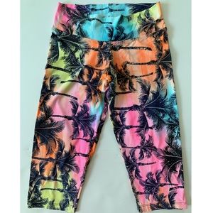 LaLa Land Comfy Wear Yoga Capris Size M
